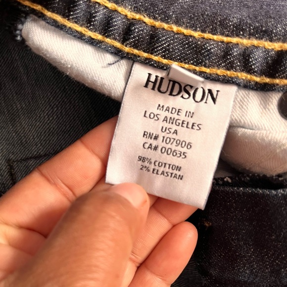 Hudson USA Signature Mid Rise Bootcut Jeans Size 26 - Picture 14 of 16